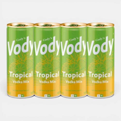 Pack Vody Tropical x4 (4x18,7cl)